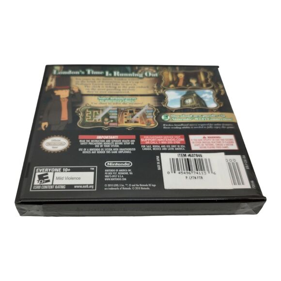 Professor Layton Series Nintendo DS Two Games Unwound Future and Diabolical Box - Picture 4 of 16